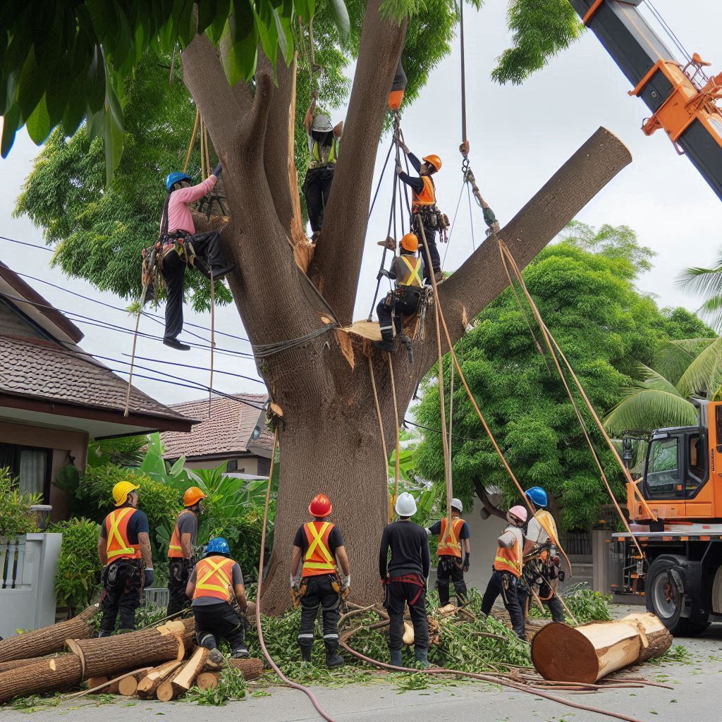 Professional Large Tree Removal Services In Nahant Massachusetts